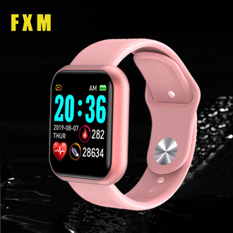 D20 Smart Watch Women Men Sport Digital Smart Band Heart Rate Monitor Blood Pressure Fitness Tracker Bracelet for Android IOS