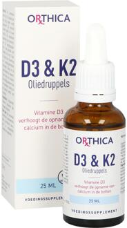 D3 & K2 Oliedruppels - 25 ml