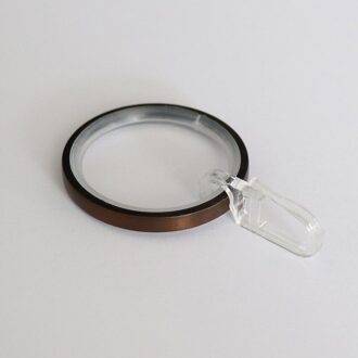 D42mm Ringen Met Glijdende Insert En Opvouwbare Haak, Gordijn Staaf Ringen Voor Raamdecoratie messing-ant
