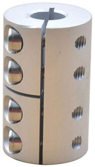 D45 L55 gat 8mm tot 12mm starre koppeling as staaf koppeling sectie cnc stappenmotor carving machine schroef 13mm to 15mm