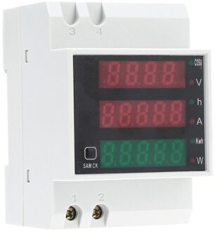 D52-2047 Led Digitale Multifunctionele Meter Voltmeter Ampèremeter Hoge Precisie Stabiel En Duurzaam Voltmeter Amperemeter AC300V