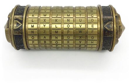 Da Vinci Code Cryptex Cadeaus Voor Jongen Of Meisje Escape Room bronzen