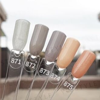 Da Vinci Color Code Nail Gel Polish Self Portrait 871 Flash Grey