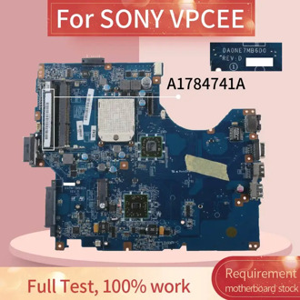 DA0NE7MB6E0 DA0NE7MB6D0 Laptop motherboard For SONY VPCEE PCG-61611M PCG-61611N Notebook Mainboard A1784741A DDR3