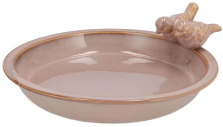 Daan kromhout Bird bowl - large - vogelbad - oud roze - schaal vogels