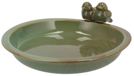 Daan kromhout Bird bowl - small - vogelbad - groen - schaal tuinvogels