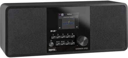 DABMAN i200 Hybride radio Zwart