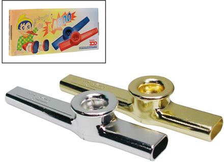 Dadi KA-2 kazoo display doos kazoo display doos, met 12 kazoos (6 zilver en 6 goud)