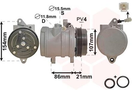 Daewoo Airco Compressor 800 577030-> / 1.0 8100K079