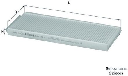 Daewoo Interieurfilter LA391S