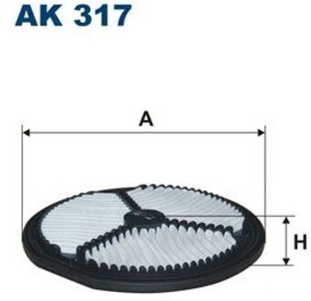 Daewoo Luchtfilter AK317