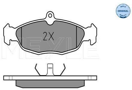 Daewoo Remblokkenset, schijfrem 0252054716