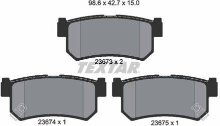 Daewoo Remblokkenset, schijfrem 2367301