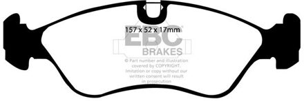 Daewoo Remblokkenset, schijfrem DP760