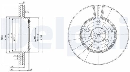 Daewoo Remschijf BG3531