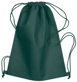 Daffy non-woven trekkoordzak Groen - One size