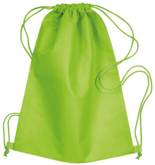 Daffy non-woven trekkoordzak Groen - One size