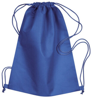Daffy non-woven trekkoordzak - maat One size Blauw