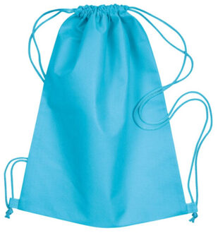 Daffy non-woven trekkoordzak - maat One size Blauw