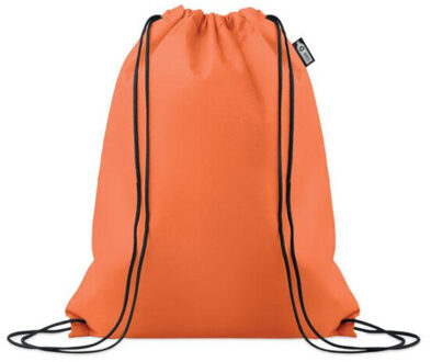 Daffy non-woven trekkoordzak Oranje - One size
