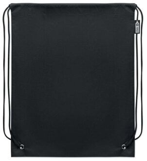 Daffy non-woven trekkoordzak Zwart - One size