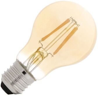 dag/nacht sensorlamp LED filament 4W (vervangt 30W) grote fitting E27 goud