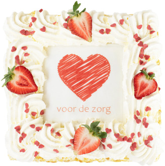 Dag van de Zorg slagroomtaart