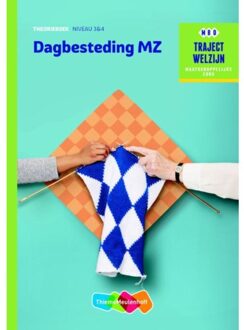 Dagbesteding MZ / niveau 3/4 / Theorieboek - Boek Kees van Schaik (9006622109)