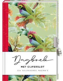 Dagboek Met Cijferslot Voor Volwassenen - Birds - Interstat