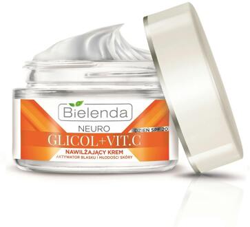Dagcrème Bielenda Neuro Glicol + Vitamin C Face Cream SPF20 50 ml