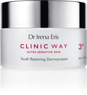 Dagcrème Dr. Irena Eris Clinic Way Youth Restoring Dermocream Day Care SPF15 No.3 50 ml
