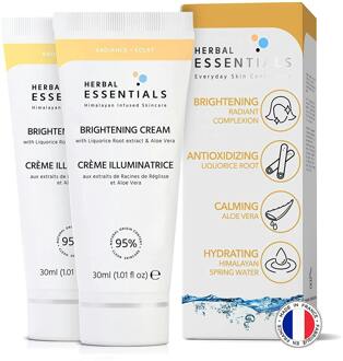 Dagcrème Herbal Essentials Brightening Cream 2 x 30 ml
