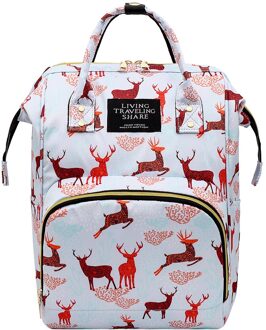 Dagelijks Oxford Doek Luiertassen Mummie Rugzak Vrouwen Mummie Zak Rits School Schouder Satchel Mode Rugzak Voor Vrouwen blauw