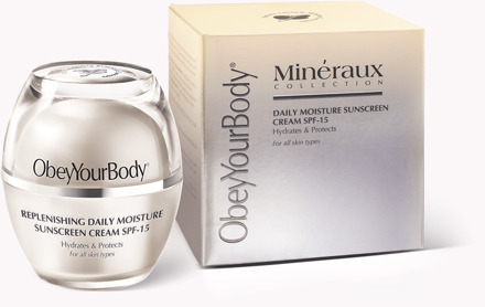 Dagelijkse Hydraterende Zonnebrandcrème SPF-15