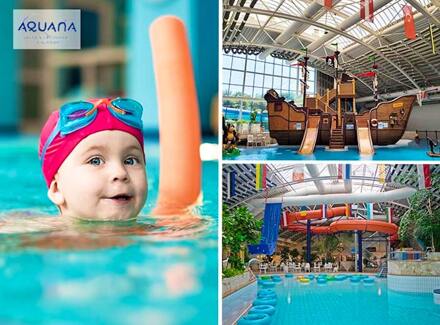 Dagentree zwemparadijs Aquana in Würselen