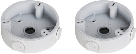 Dahua PFA136 Water-Proof Junction Box Compatibel Body Type Ip Dome Camera Esthetische Gelden HDBW5XXX HD-CVI Met HDW7 PFA136 X 2stk