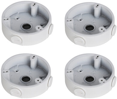 Dahua PFA136 Water-Proof Junction Box Compatibel Body Type Ip Dome Camera Esthetische Gelden HDBW5XXX HD-CVI Met HDW7 PFA136 X 4stk