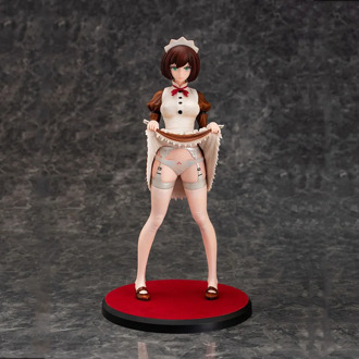 Daiki Kougyou Iya Na Kao Sarenagara Opantsu Misete Moraitai Figure Maid's Chitose Ito Classic Brown Ver. PVC Action Figure Model