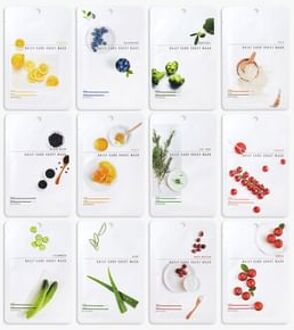 Daily Care Sheet Mask - 12 Types 2026 Version - #09 Cucumber