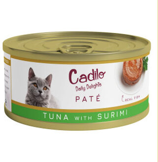 Daily Delights - tonijn met surimi paté - natvoer kat (70 g) 4 verpakkingen (24 x 70g)