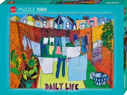 Daily Life - In the Courtyard Puzzel (1000 stukjes)