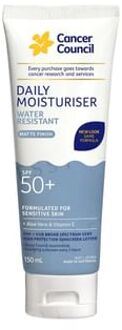 Daily Moisturiser Water Resistant Matte Finish SPF 50+ 150ml