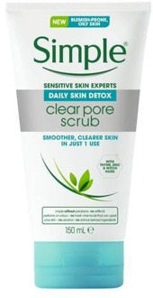 Daily Skin Detox Clear Pore Scrub - Gezichtsreiniger - 150ml per tube