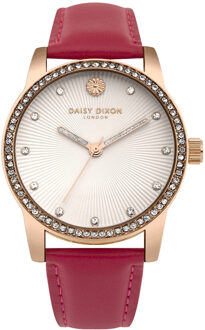 Daisy Dixon DD089PRG Dames Adriana Horloge - maat Roségoud