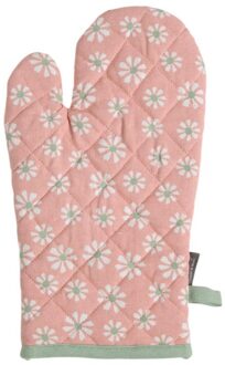 Daisy Flowers Ovenwant Roze 18x33 Cm