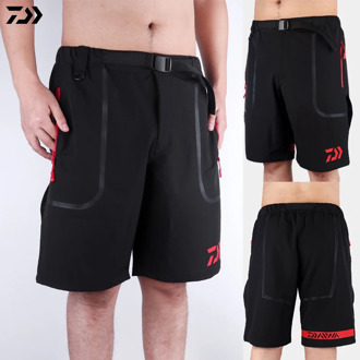 Daiwa Shorts Fishing Men's Summer Quick Dry Pants Breathable Outdoor Sports Wear-resistant Male Fishing Shorts Fishing Trousers