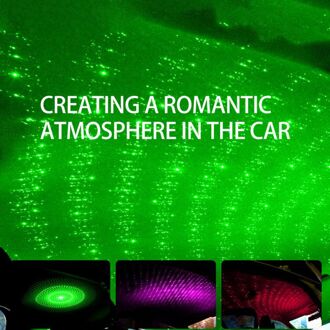 Dak Ster Projectie Licht Romantische Usb Nachtlampje Auto Sfeer Licht Verstelbare En Flexibele Auto En Thuis Plafond Decoratie
