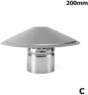 Dak Weerbestendige Cap Paddestoel Vormige Gegalvaniseerd Ijzer 100/150/200Mm Leidingen Voor Hood Cap Uitlaat Ventilatie Schoorsteen m9Q5
