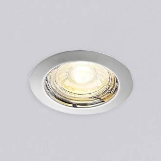 Dakarra downlight 10/set, GU10 Ø8,3cm nikkel mat nikkel