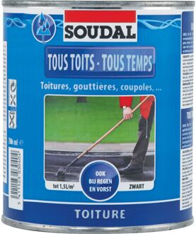 Dakbedekking Elk Dak Elk Weer Zwart 750ml